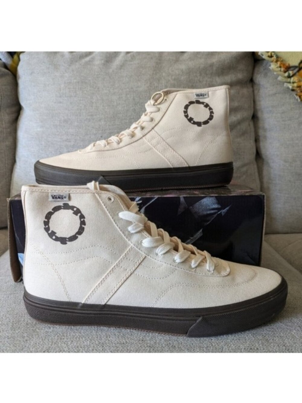 Vans Crockett Hi Decon Quasi Men White Popcush Skateboard Collaboration 072026 - Picture 2 of 8